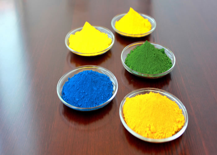 Royal Blue and Lead Chromate Yellow