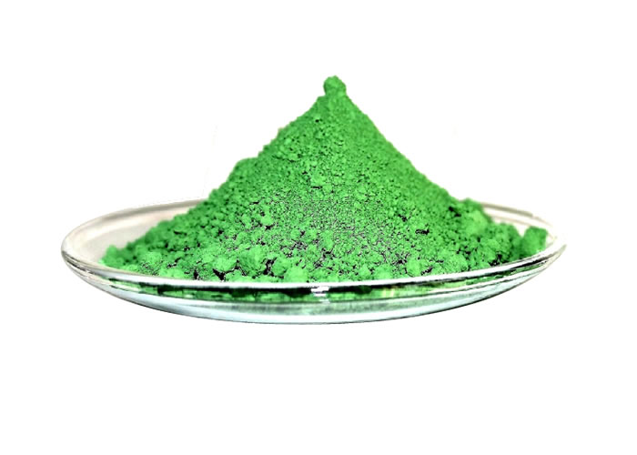 Sub-nanometer Chromium Oxide Green